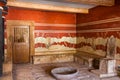 King's chamber of Knossos Royalty Free Stock Photo