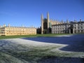 King's and Clare Colleges, Cambridge Univer Royalty Free Stock Photo