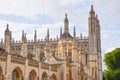 King` College, University of Cambridge, United Kingdom. Royalty Free Stock Photo