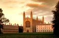 King`s College Chapel, Cambridge, England, UK Royalty Free Stock Photo