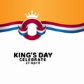 King's Day Celebrate Vector Template Design Illustration Royalty Free Stock Photo