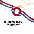 King's Day Celebrate Vector Template Design Illustration Royalty Free Stock Photo