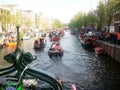 King`s Day, formerly Queen`s Day, Amsterdam, Holland, the Netherlands Royalty Free Stock Photo