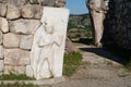 The King`s Gate is situated in the south-eastern part of Hattusa city walls. Corum, Turkey