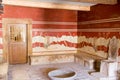 The King's Hall in Knossos Royalty Free Stock Photo