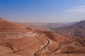 King's Highway in Jordan Royalty Free Stock Photo