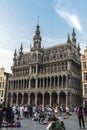 King`s house at the Grand Place in Brussels, Belgium Royalty Free Stock Photo