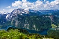 King`s Lake, Koenigssee, Watzmann Eastern Wall, Berchtesgadener Land, Bavaria, Germany, Europe