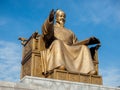 The King Sejong Statue at Gwanghawmun Square