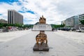 King Sejong statue in Seoul