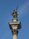 King Sigismund column of castle square, Warsa