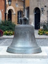 King Sigismund`s bell bringing luck Warsaw old town Poland travel