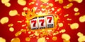 King slots 777 banner casino on the red banner