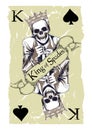 King of spades