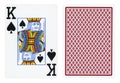 King of Spades Vintage playing card