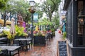 King Street in Old Town Alexandria Virginia Royalty Free Stock Photo