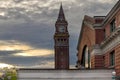 King Street Station Clock Tower Royalty Free Stock Photo