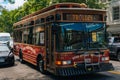 The King Street Trolley, in Alexandria, Virginia