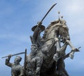 King Taksin monument , Chantaburi Thailand. Royalty Free Stock Photo