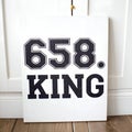 King Text Effect Royalty Free Stock Photo