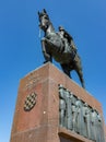 King Tomislav Monument Royalty Free Stock Photo