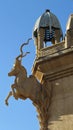 Leaping kudu, King Tower, The Palace, Sun City, South Africa