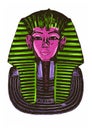 A illustration king tutankhamen egyptian death mask