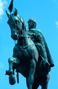 King Wenceslas Statue in Prague Royalty Free Stock Photo