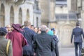 King Willem Alexander And Queen Maxima And Entourage At The Dam Square Amsterdam The Netherlands 21-11-2018 Royalty Free Stock Photo