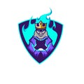 King wizard mascot