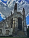 King's college, University of Cambridge Royalty Free Stock Photo