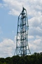 Kingda Ka roller coaster at Six Flags Great Adventure in Jackson, New Jersey