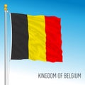 Kingdom of Belgium official flag, European Union