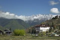 Kráľovstvo z bhután himaláje 