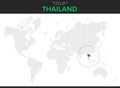 Kingdom of Thailand Location Map