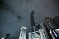 KingKey Financial Center(kk100) at night time. Royalty Free Stock Photo