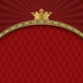 Kingly background Royalty Free Stock Photo