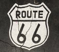 route 66 sign at the street