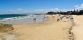 Kings beach in Caloundra, Queensland, Australia Royalty Free Stock Photo