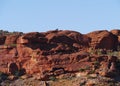 Kings Canyon in the Watarrka National Park Royalty Free Stock Photo