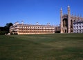Kings College, Cambridge, England. Royalty Free Stock Photo