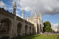 Kings College Cambridge Royalty Free Stock Photo