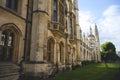 Kings College, Cambridge University building, England. British Architecture Royalty Free Stock Photo