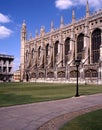 Kings College Chapel, Cambridge, England. Royalty Free Stock Photo