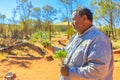 Australian aboriginal bush plants Royalty Free Stock Photo