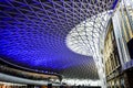 Kings Cross Station ceiling, London