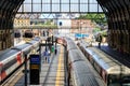 Kings Cross Station Trains Royalty Free Stock Photo