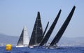 Kings Cup sailing regatta in palma de mallorca Royalty Free Stock Photo