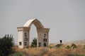 Kings Gate, Island of Peace Park, Naharayim, Israel Royalty Free Stock Photo