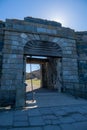 Kings gate in Suomenlinna fortress, Helsinki Finland Royalty Free Stock Photo